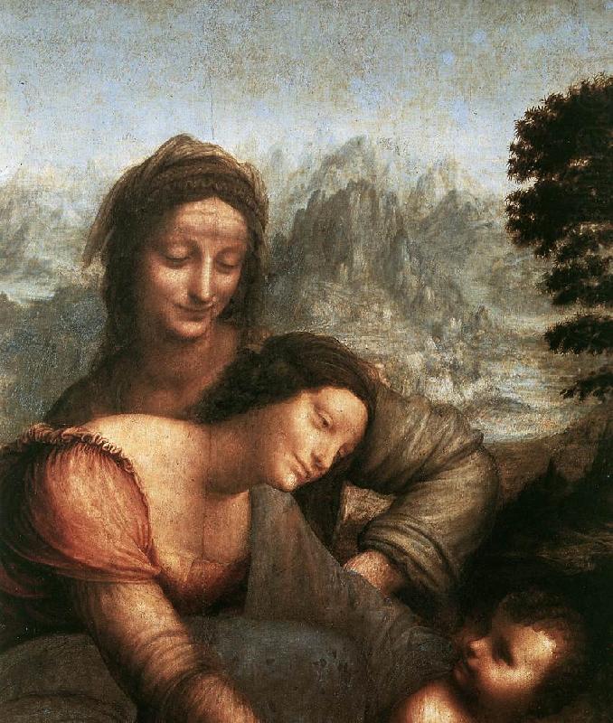 LEONARDO da Vinci Madonna with the Yarnwinder  tw china oil painting image